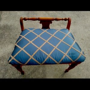 1970’s completely refurbished makeup bench